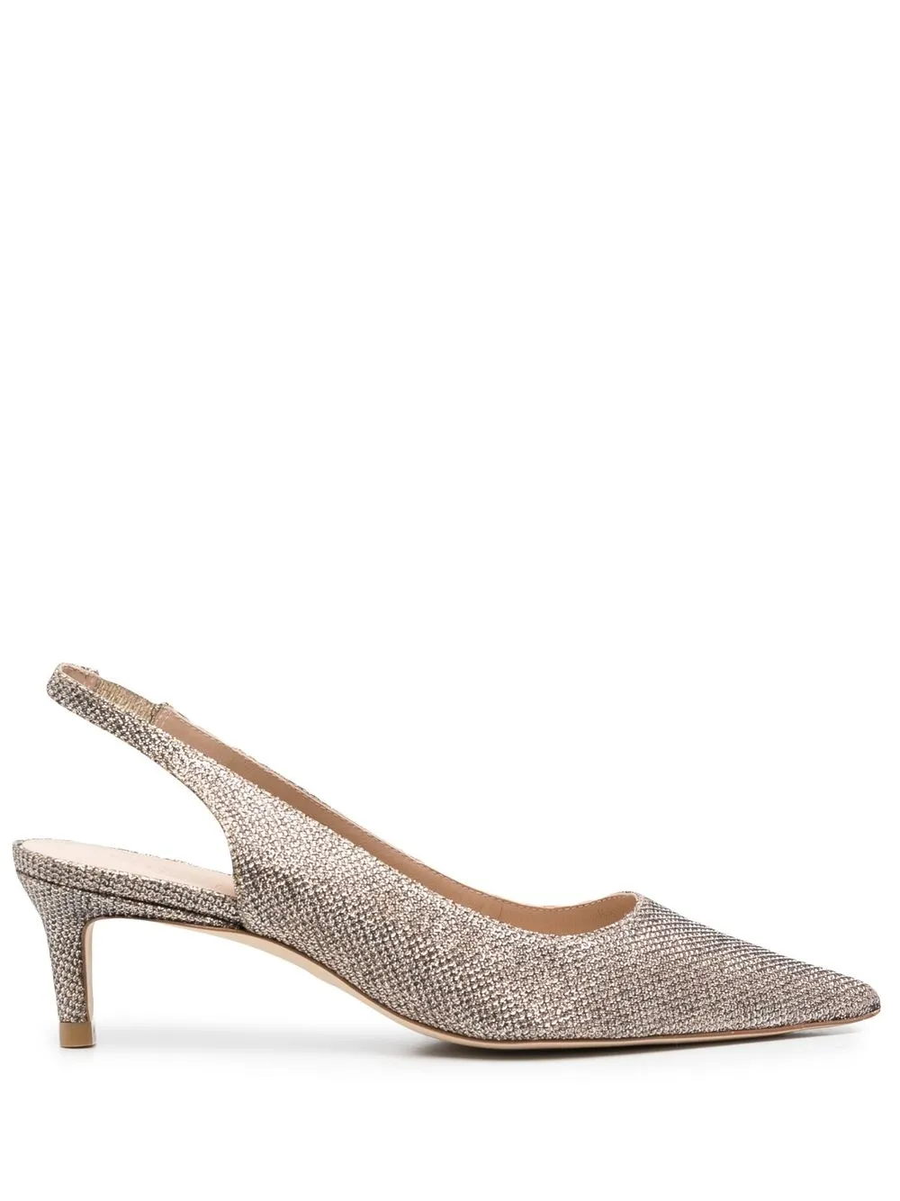 

Stuart Weitzman Stuart 60mm slingback pumps - Silver