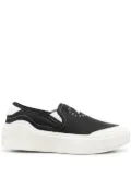 adidas by Stella McCartney logo-print slip-on sneakers - Black