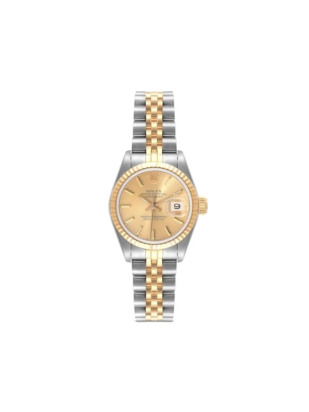 

Rolex 1990s pre-owned Datejust 26mm - Yellow