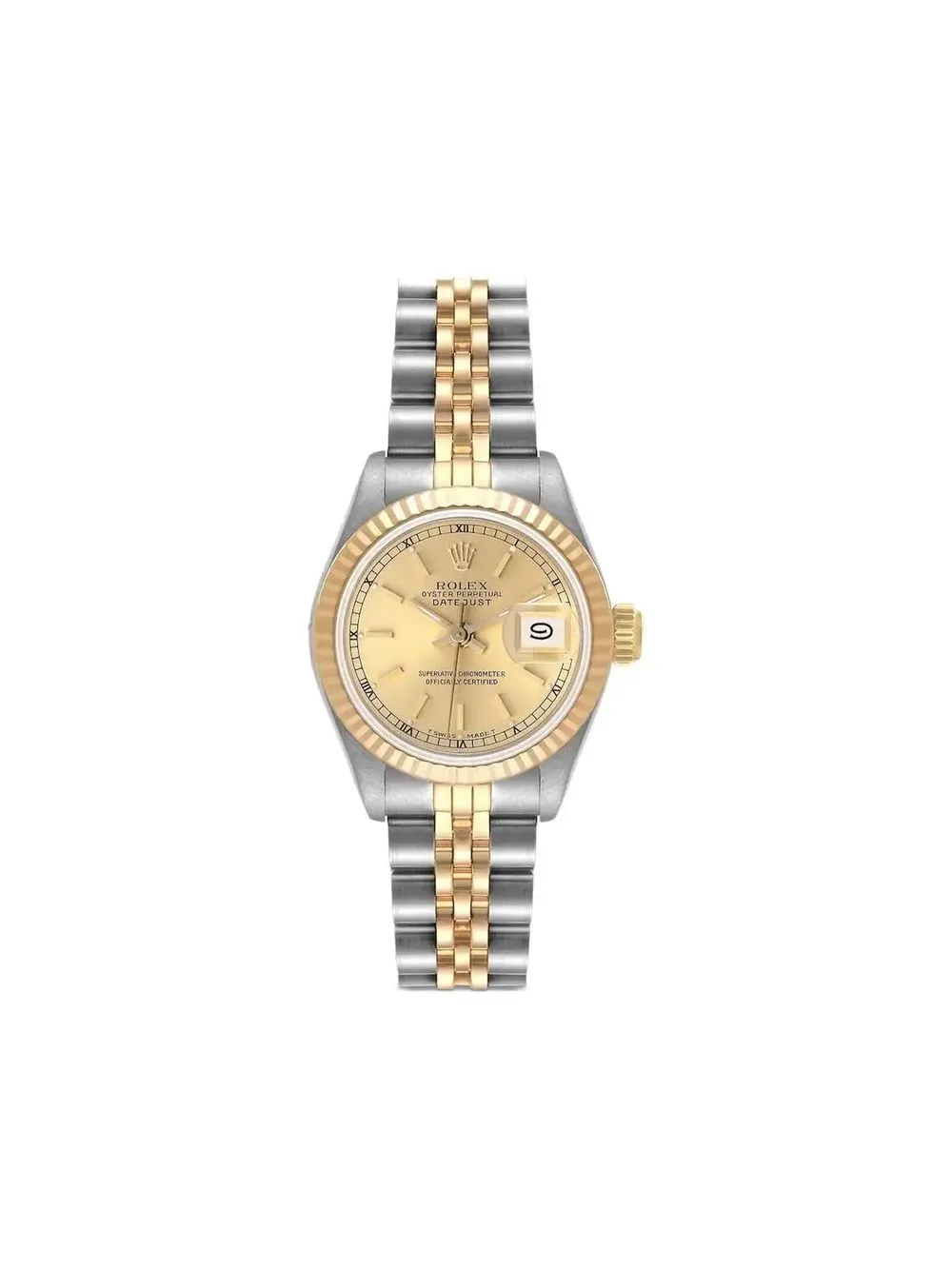 

Rolex 1990s pre-owned Datejust 26mm - Yellow