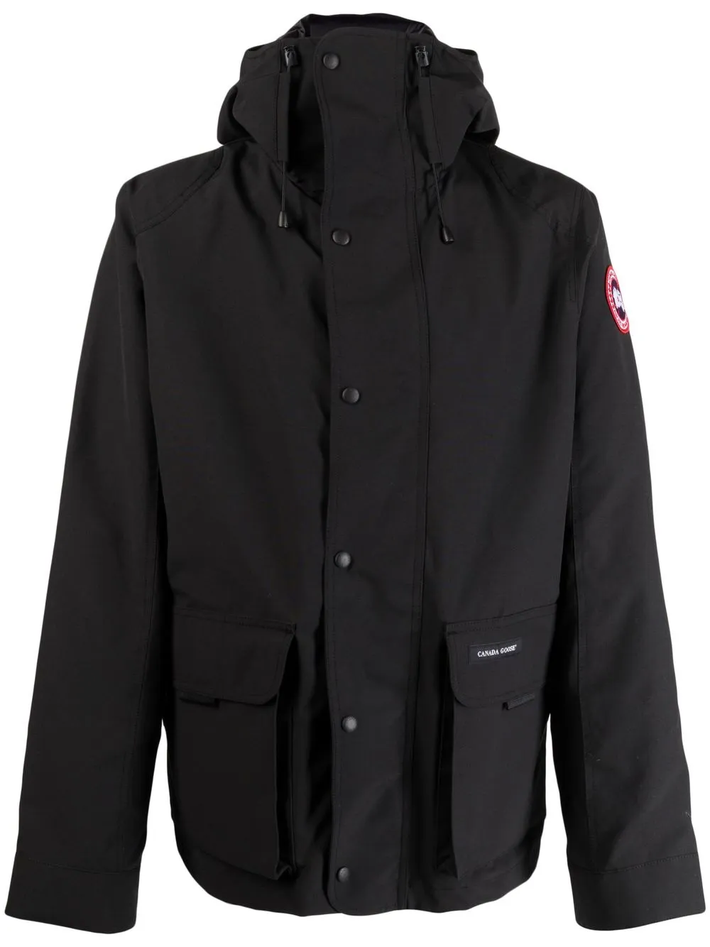 

Canada Goose Lockeport hooded jacket - Black