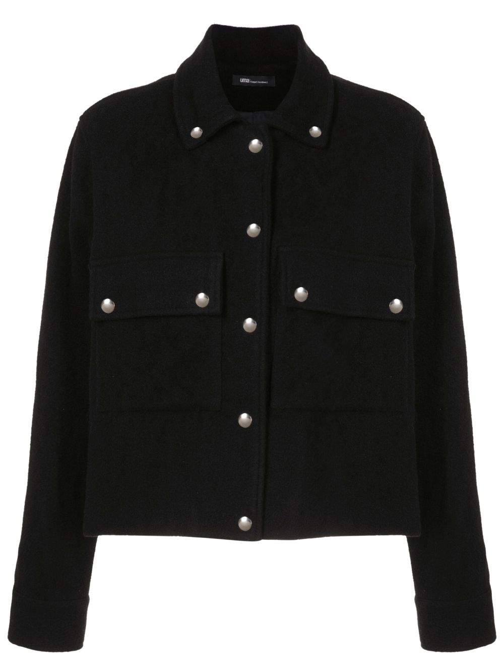 Uma | Raquel Davidowicz classic-collar fitted jacket - Black