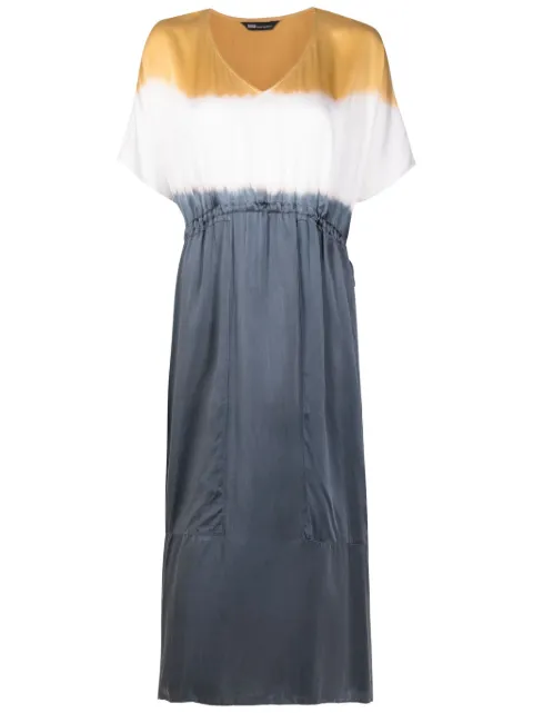 Uma | Raquel Davidowicz robe mi-longue à imprimé tie dye
