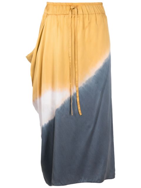 Uma | Raquel Davidowicz tie-dye print silk skirt