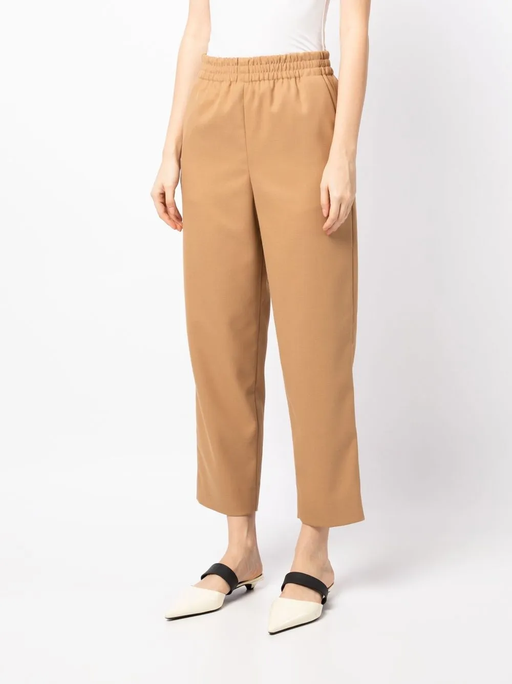  By Malene Birger Remi Mid-waist Trousers - Neutrals 
