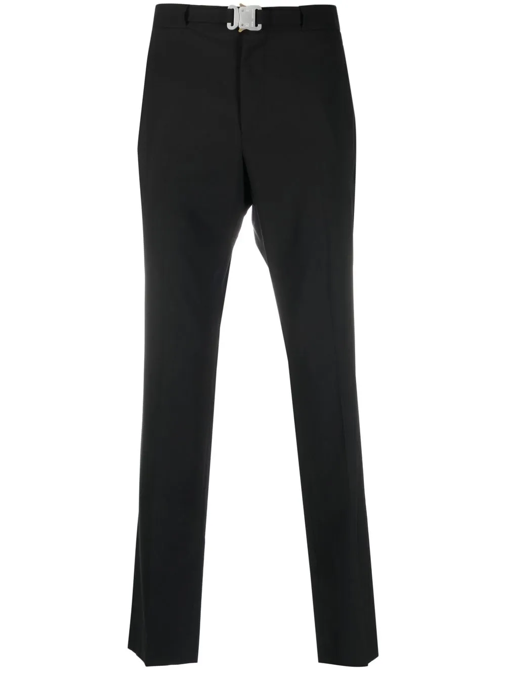 

1017 ALYX 9SM clip-buckle straight leg trousers - Black