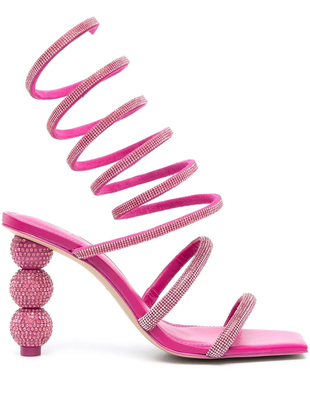 Cult Gaia Lislie Sandals In Pink