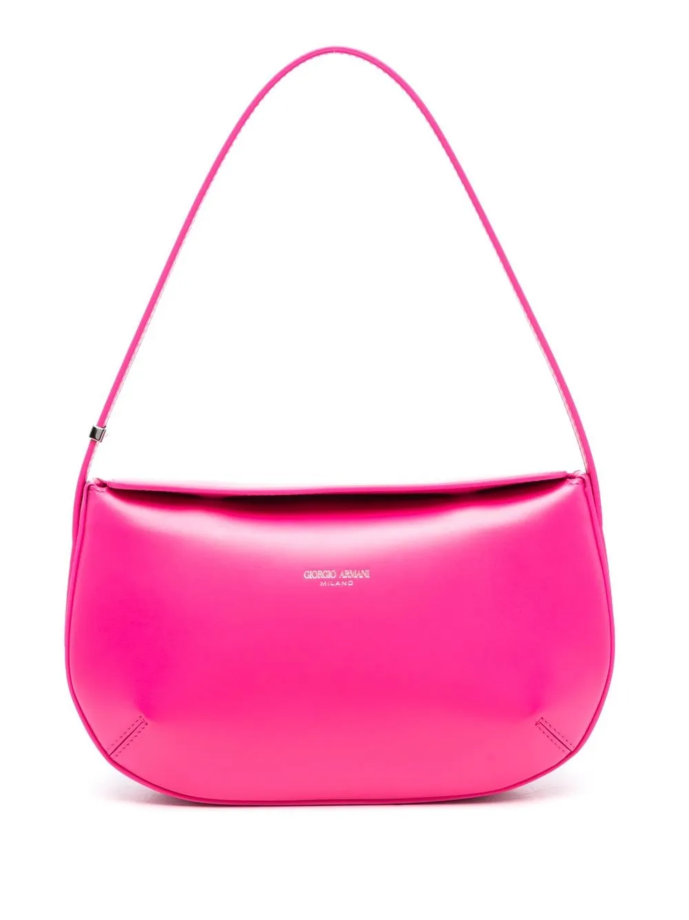 

Giorgio Armani logo-stamp shoulder bag - Pink