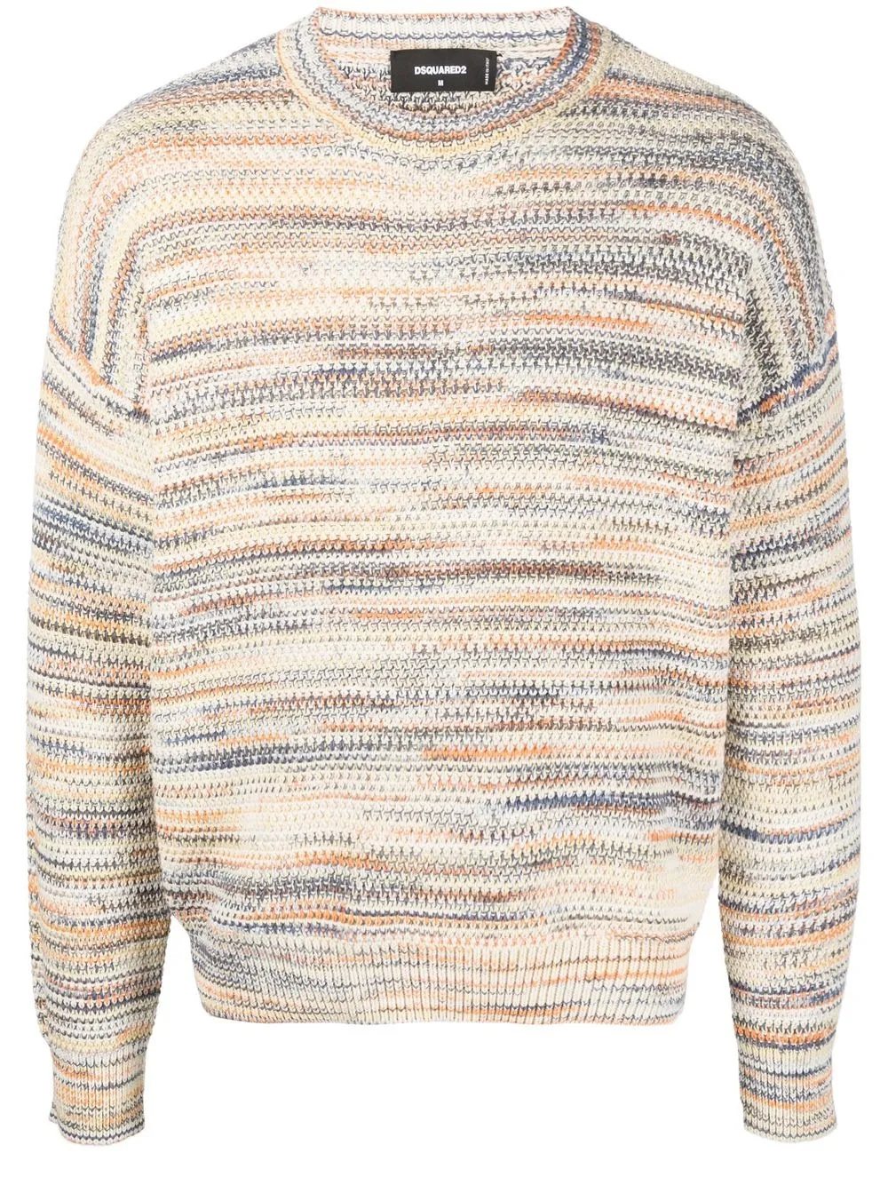 

Dsquared2 long-sleeve knitted jumper - Yellow