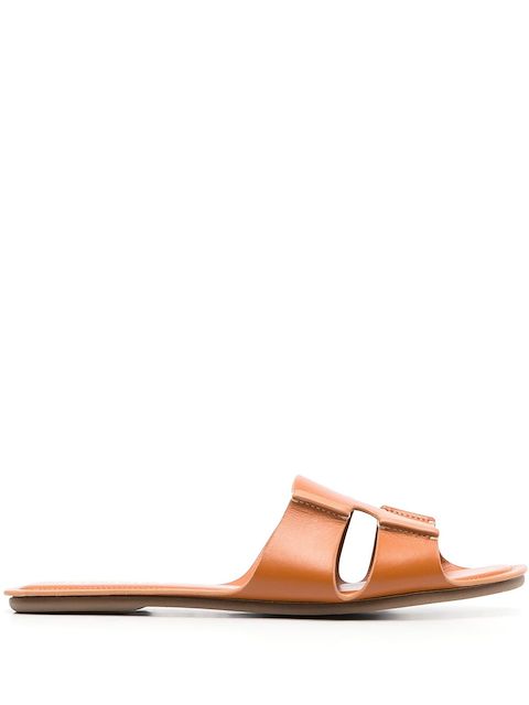 Rodo cut-out flat mules