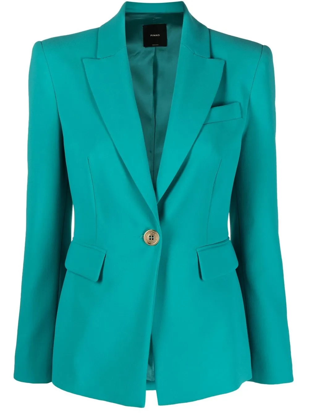 

PINKO single-breasted blazer - Green