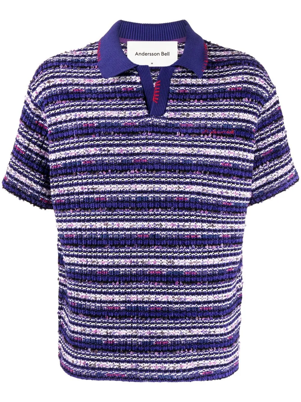 ANDERSSON BELL KNITTED POLO SHIRT