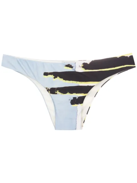 Lenny Niemeyer abstract slip-on bikini bottoms