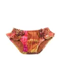 Lenny Niemeyer Bel abstract-print bikini bottoms - Brown