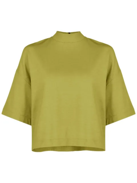 Lenny Niemeyer playera con cierre y cuello falso 
