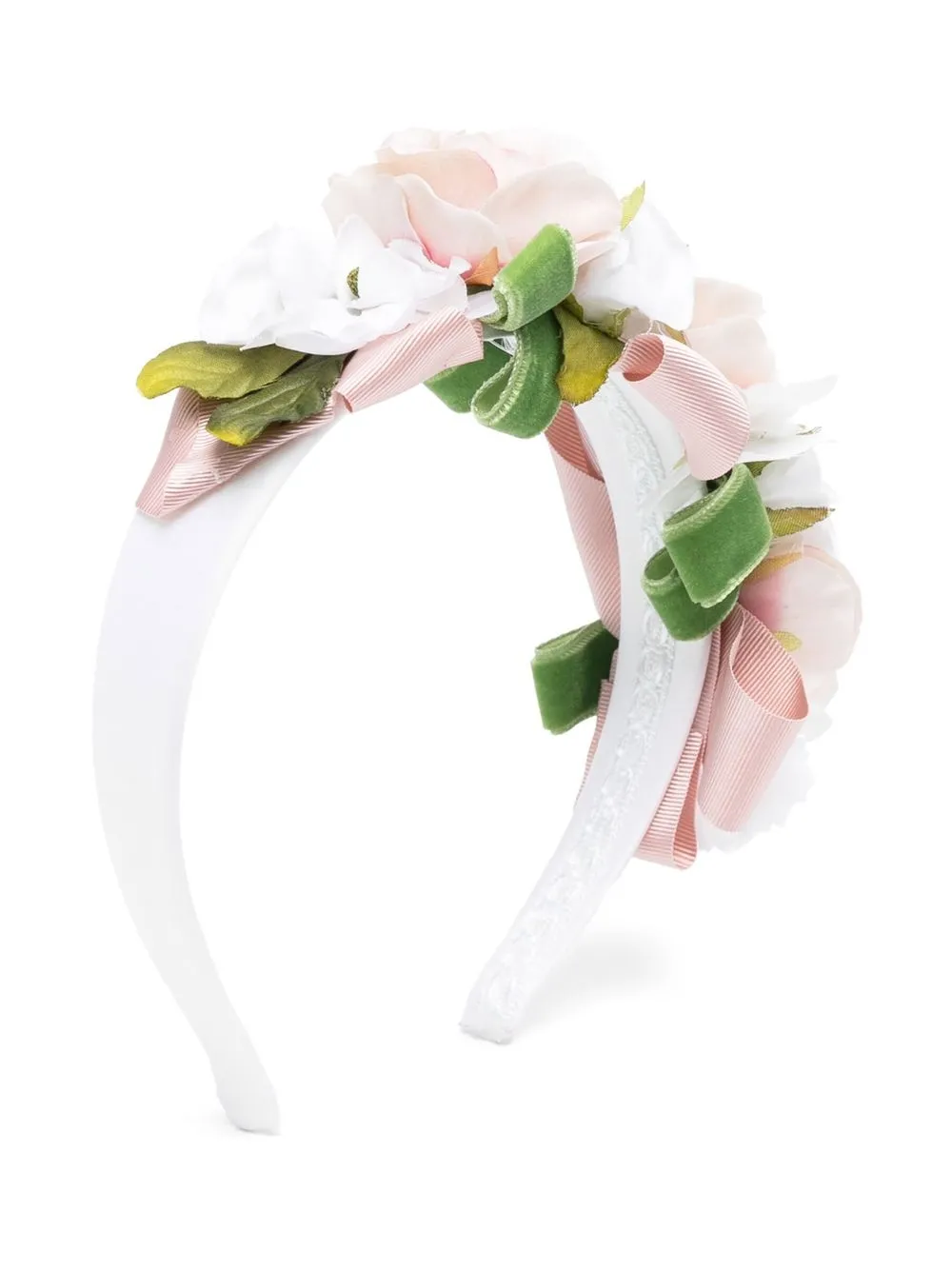 

Colorichiari faux-flower hairband - Pink