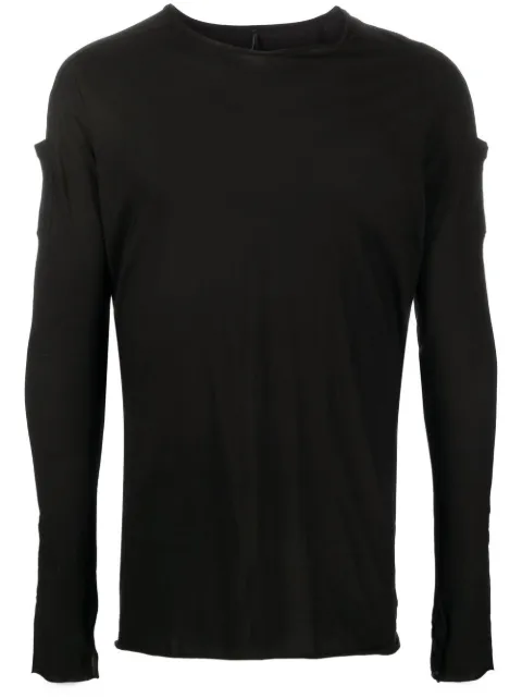 Masnada long-sleeved cotton T-shirt