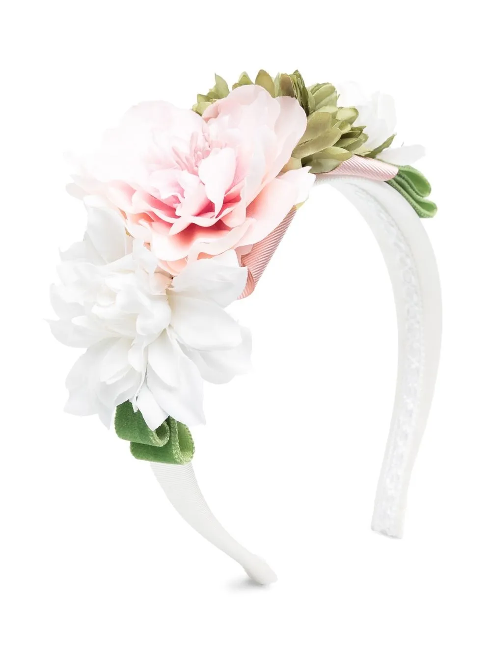 

Colorichiari faux-flower hairband - Pink