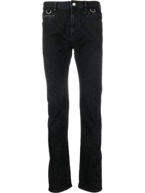 Undercoverism zip-pocket straight-leg jeans