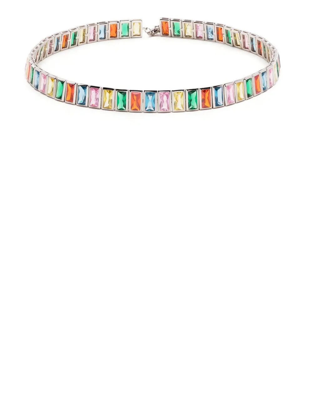 

AGR Color Theory multicolour necklace - Silver