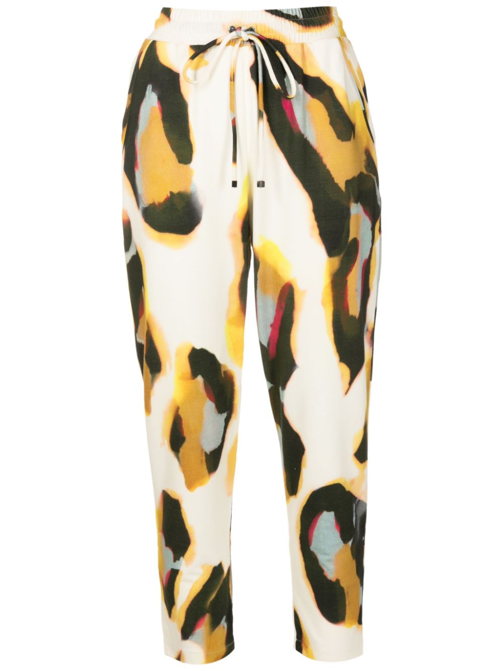 Lenny Niemeyer Animal-print Track Pants In Multicolour