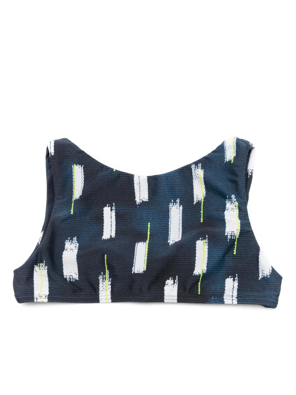 Lenny Niemeyer Athletic abstract-print bikini top | Blue | Image 1