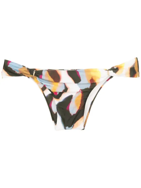 Lenny Niemeyer abstract-print bikini bottoms
