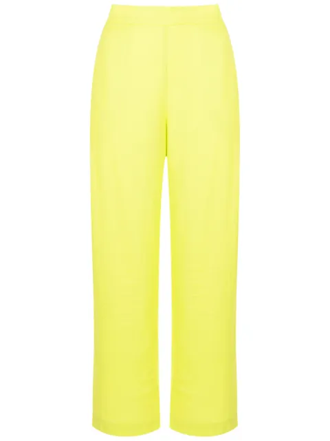 Lenny Niemeyer pantalones capri con pretina elástica 