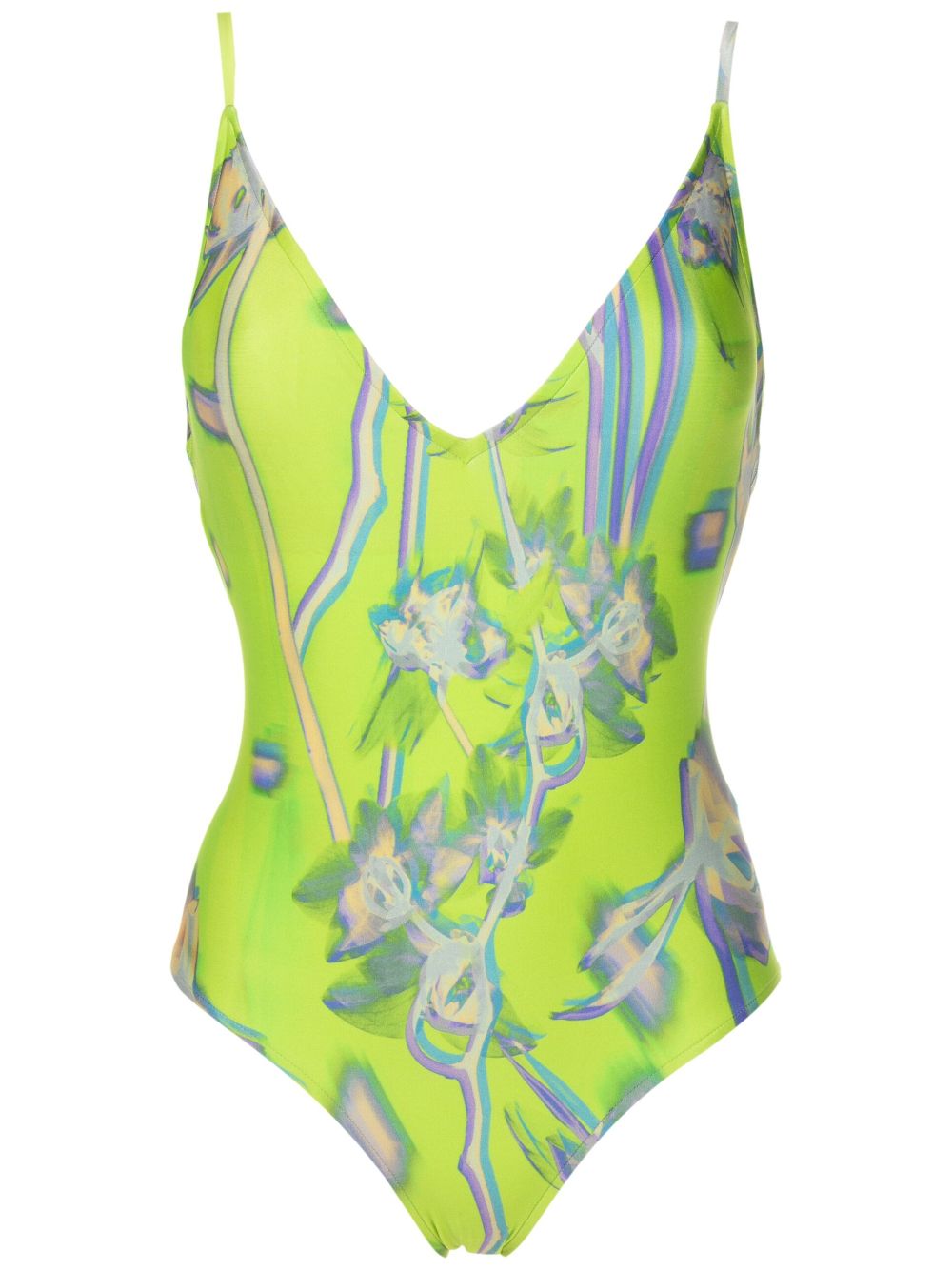 Lenny Niemeyer Maio dandelion-print one-piece - Green