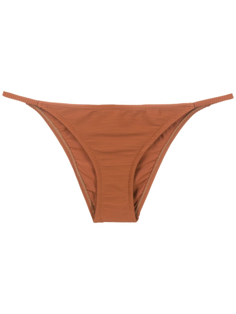 Lenny Niemeyer Plain Bikini Bottoms In Brown