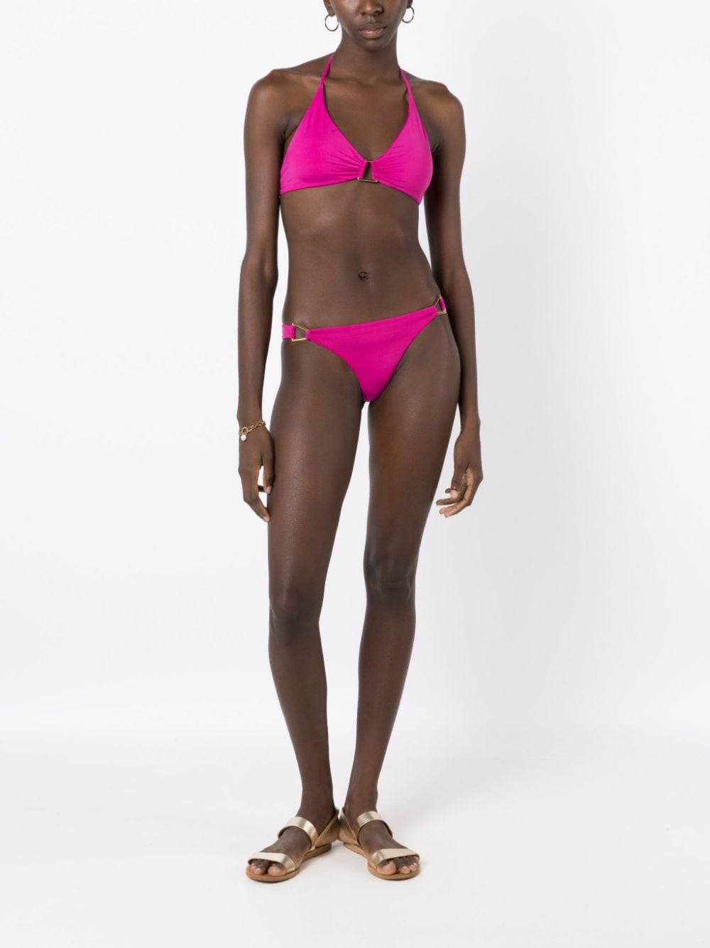 Lenny Niemeyer Effen bikinislip - Roze