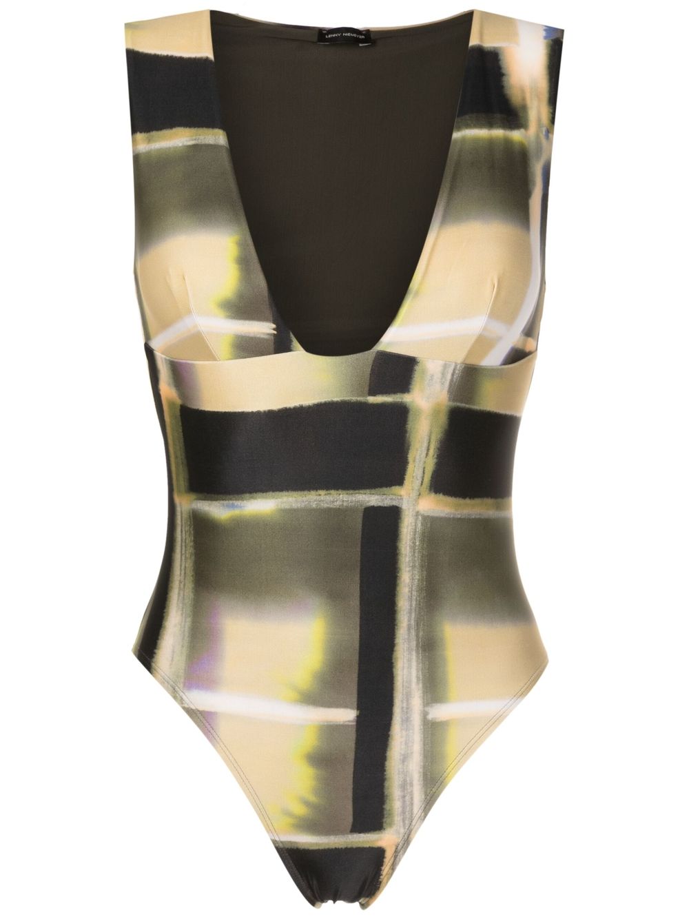 Lenny Niemeyer Maio abstract-print one-piece - Multicolour