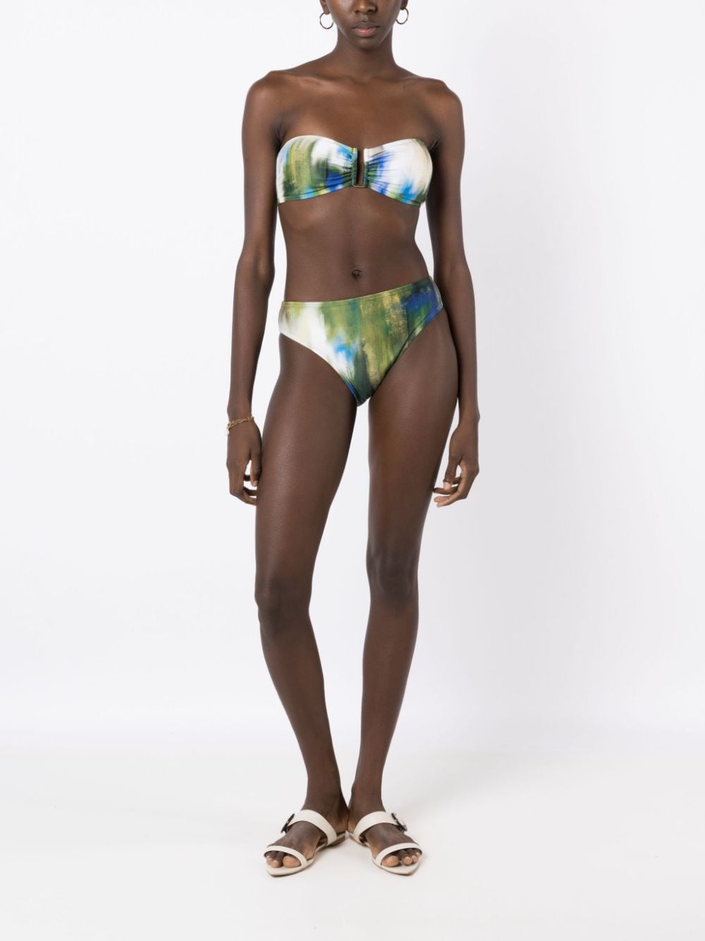 Lenny Niemeyer Bikinitop met abstracte print - Veelkleurig