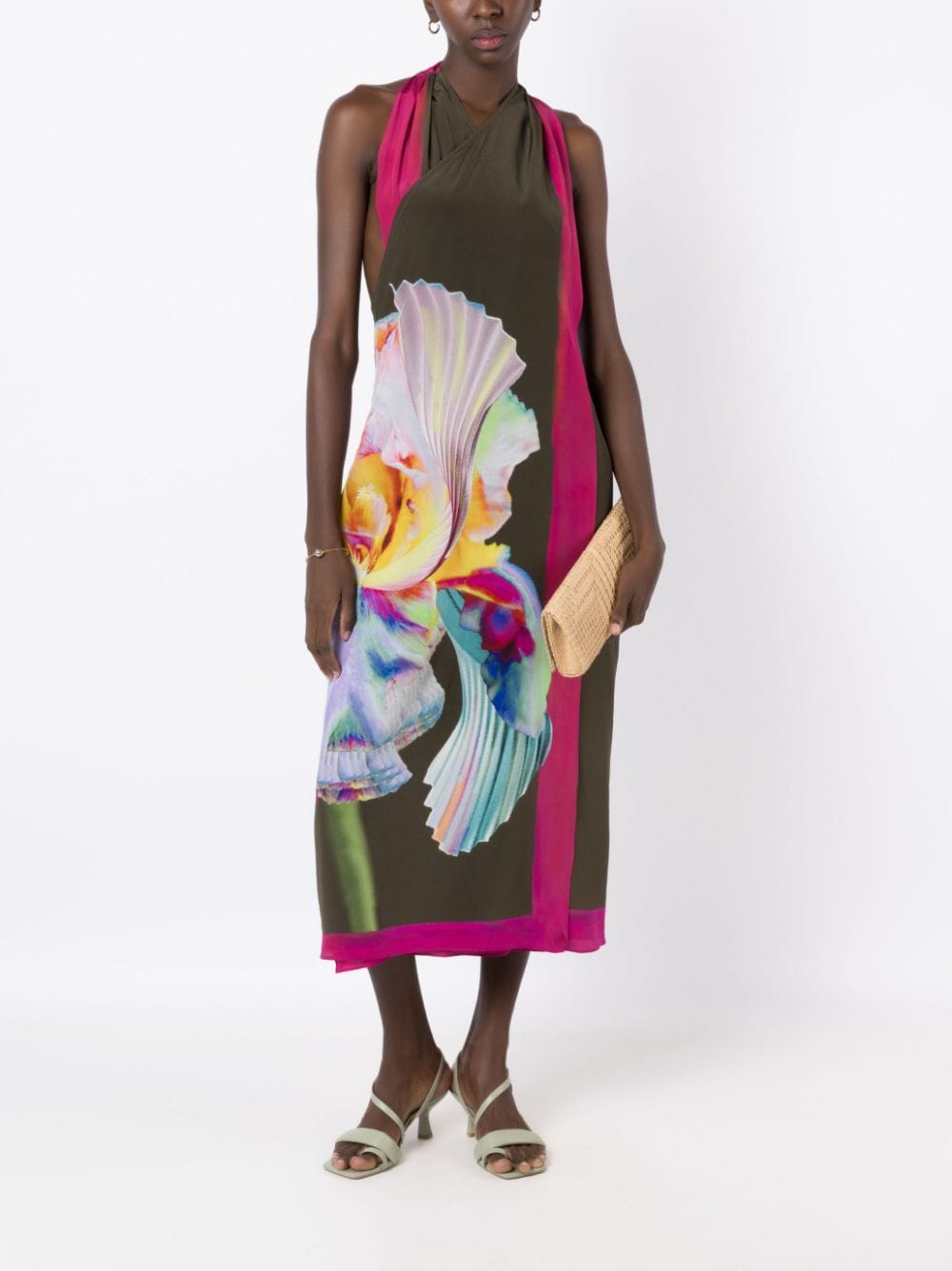 Lenny Niemeyer floral-print Silk Dress - Farfetch