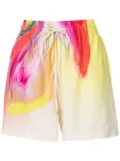 Lenny Niemeyer floral-print short shorts - Multicolour