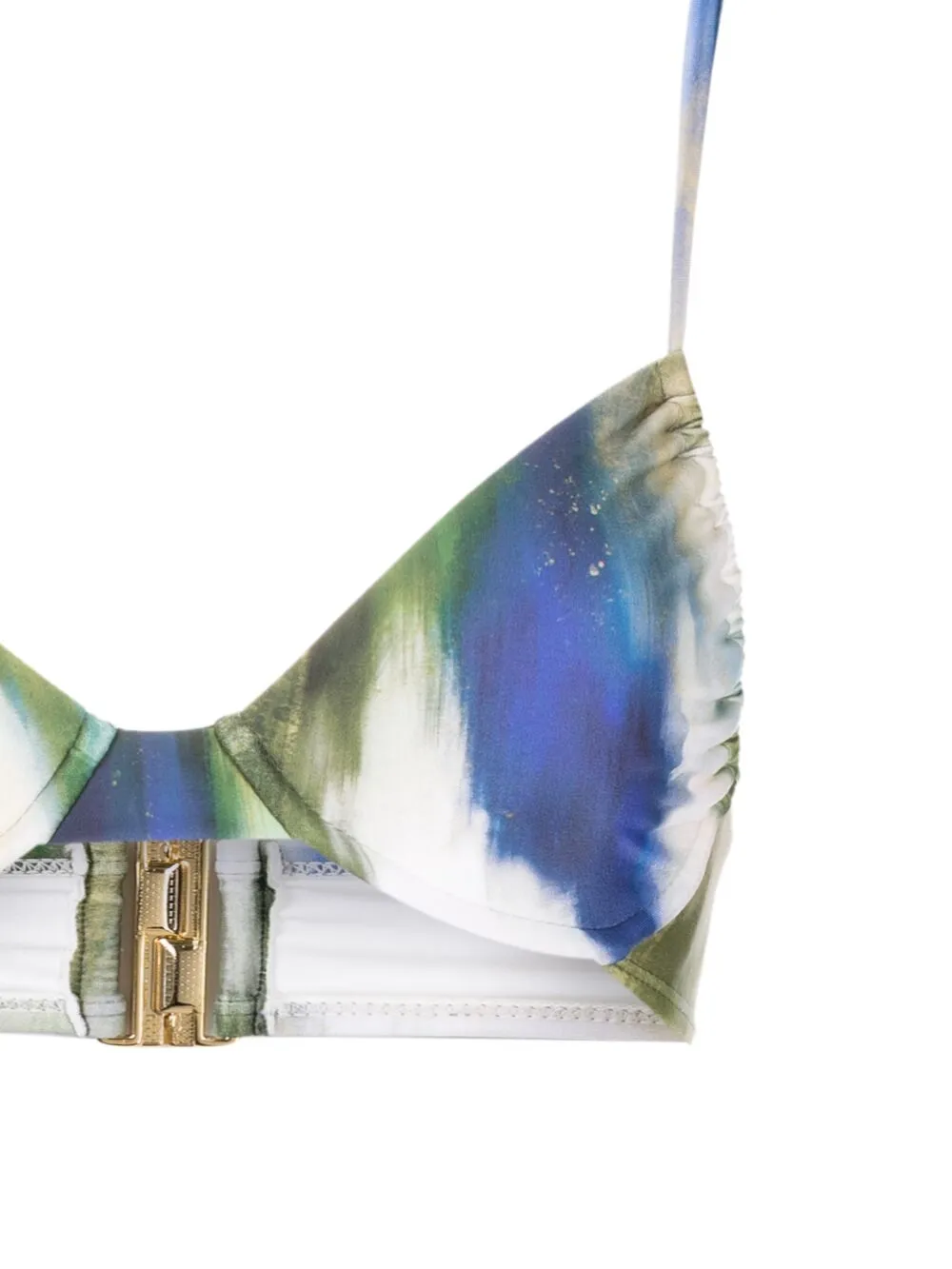 Lenny Niemeyer Herta Abstract-print Bikini Top In Multicolour