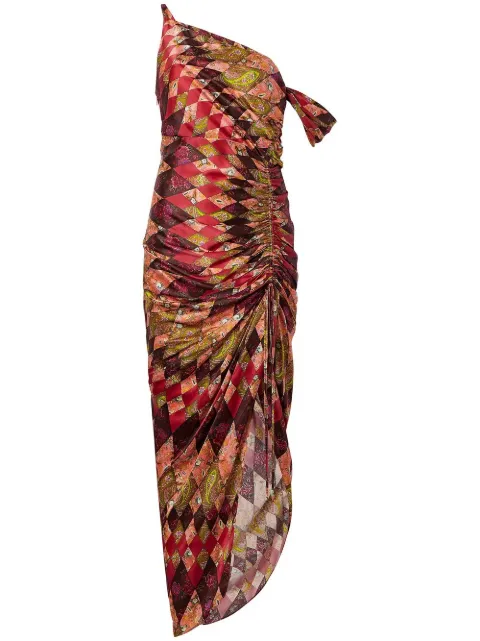 Cinq A Sept Elliana silk asymmetric dress