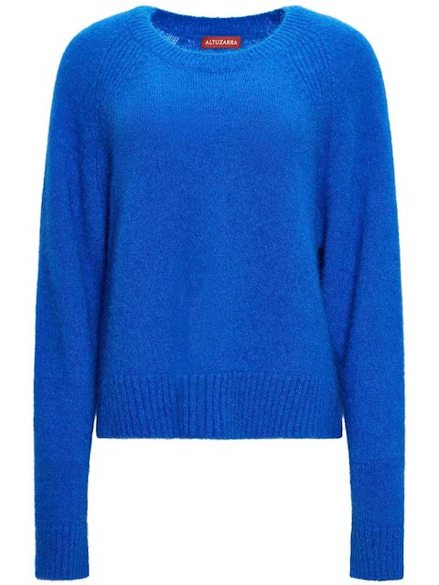 Altuzarra textured crew-neck jumper