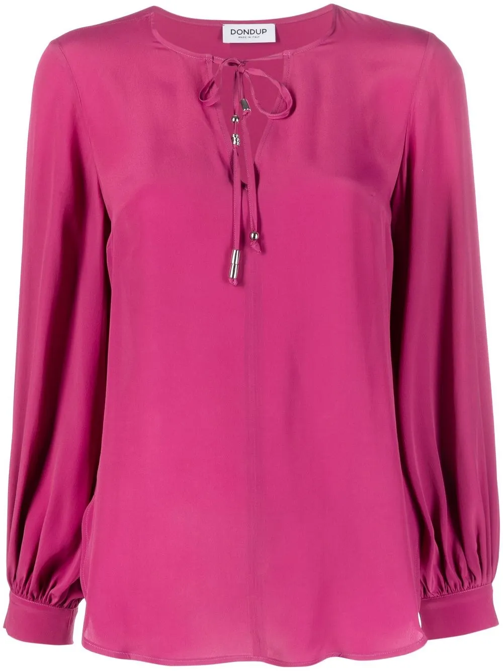 

DONDUP tie-fastened long-sleeved blouse - Pink