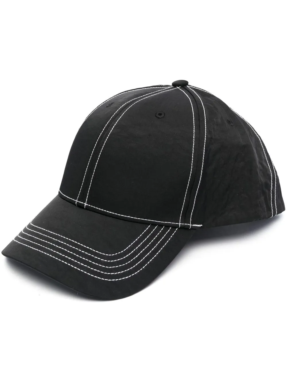 

Y-3 contrast-stitching baseball cap - Black