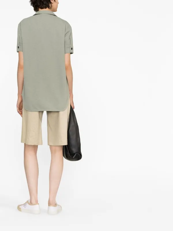 Jil Sander ロゴ ジップ ポロシャツ - Farfetch