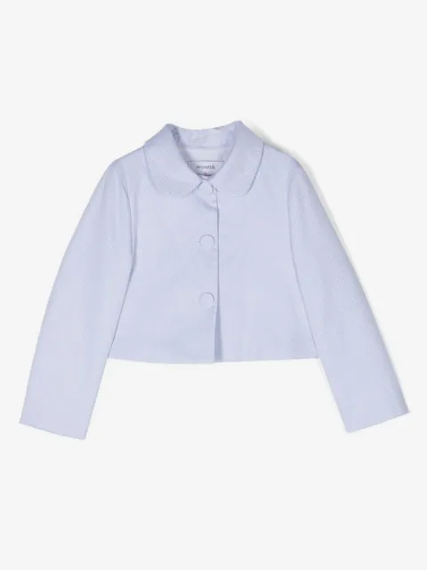 Simonetta cropped Peter Pan-collar jacket