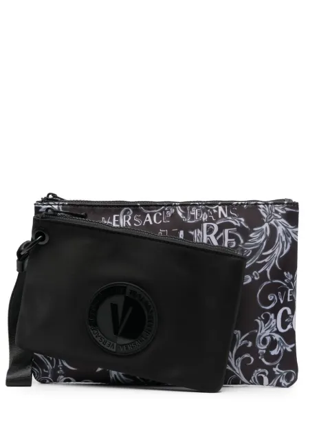Versace Jeans Couture - Logo Couture clutch bag