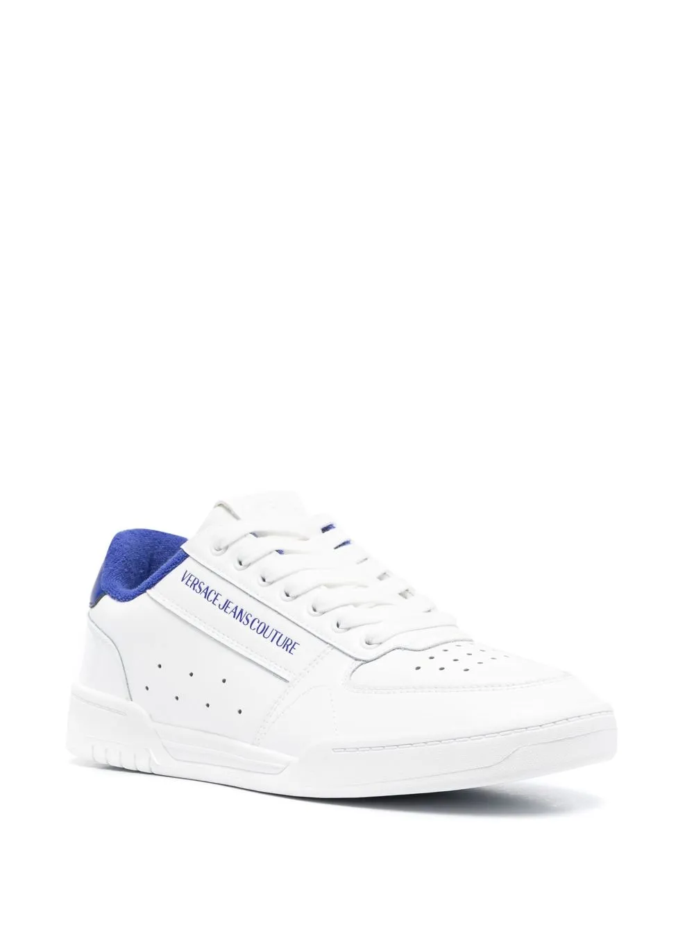 Versace Jeans Couture Sneakers met logoprint - Wit