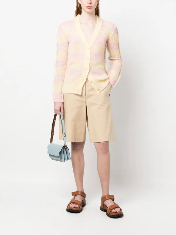 MARNIイエローカーディガン Marni Kids ストライプ カーディガン | イエロー | FARFETCH JP