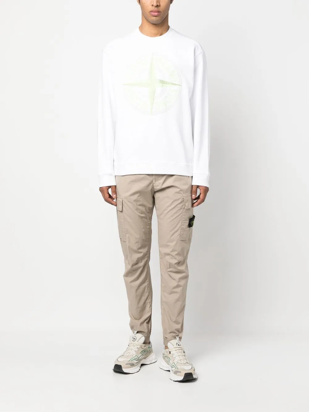 Stone Island Cargo broek - Beige