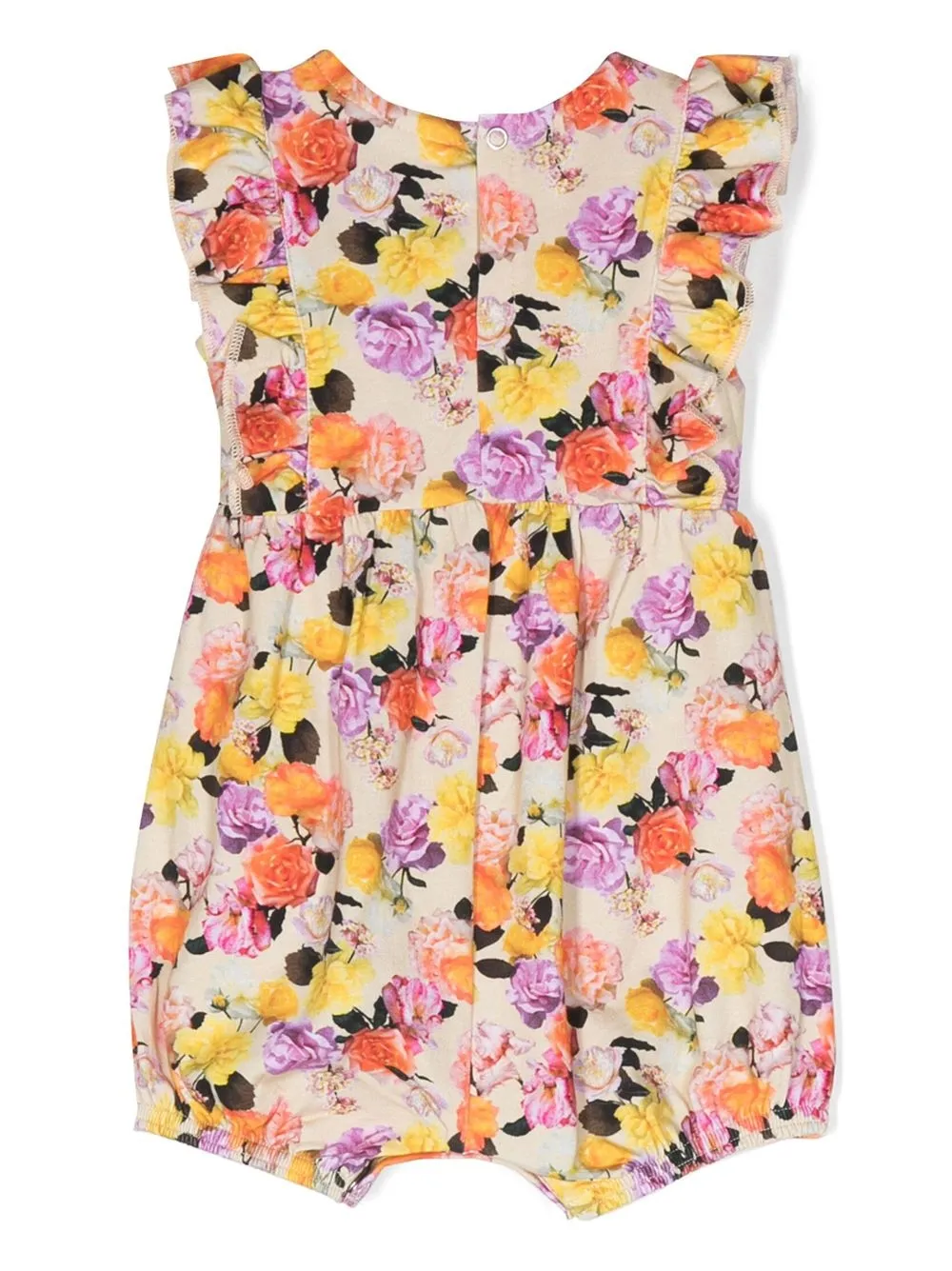 Molo Babypakje met bloemenprint - Beige