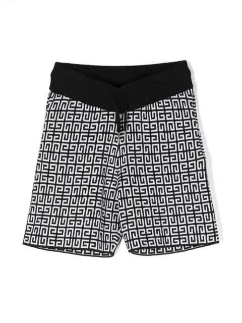 Givenchy Kids logo-waistband shorts