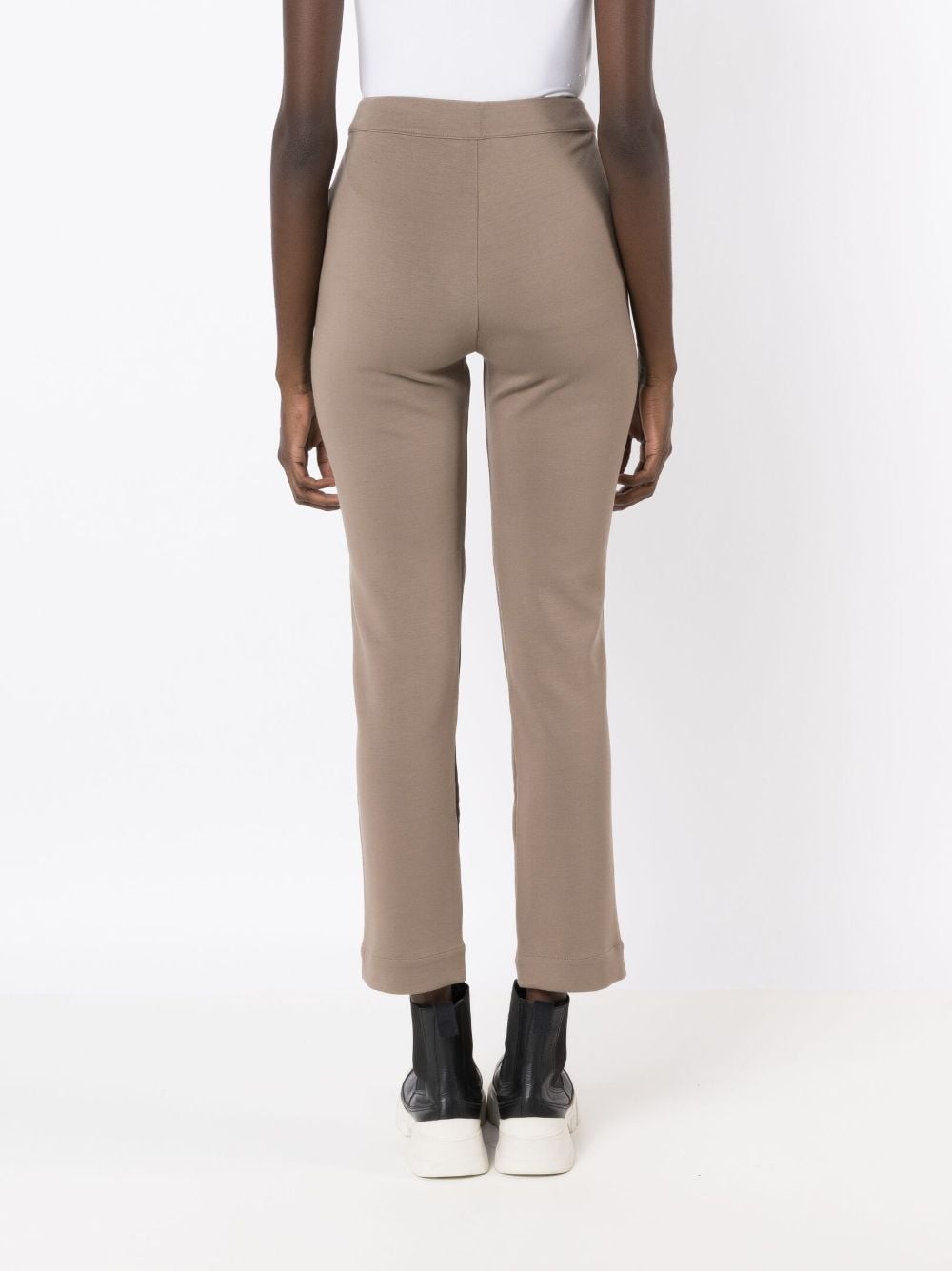 Shop Uma Raquel Davidowicz Concealed-fastening High-waisted Trousers In Neutrals