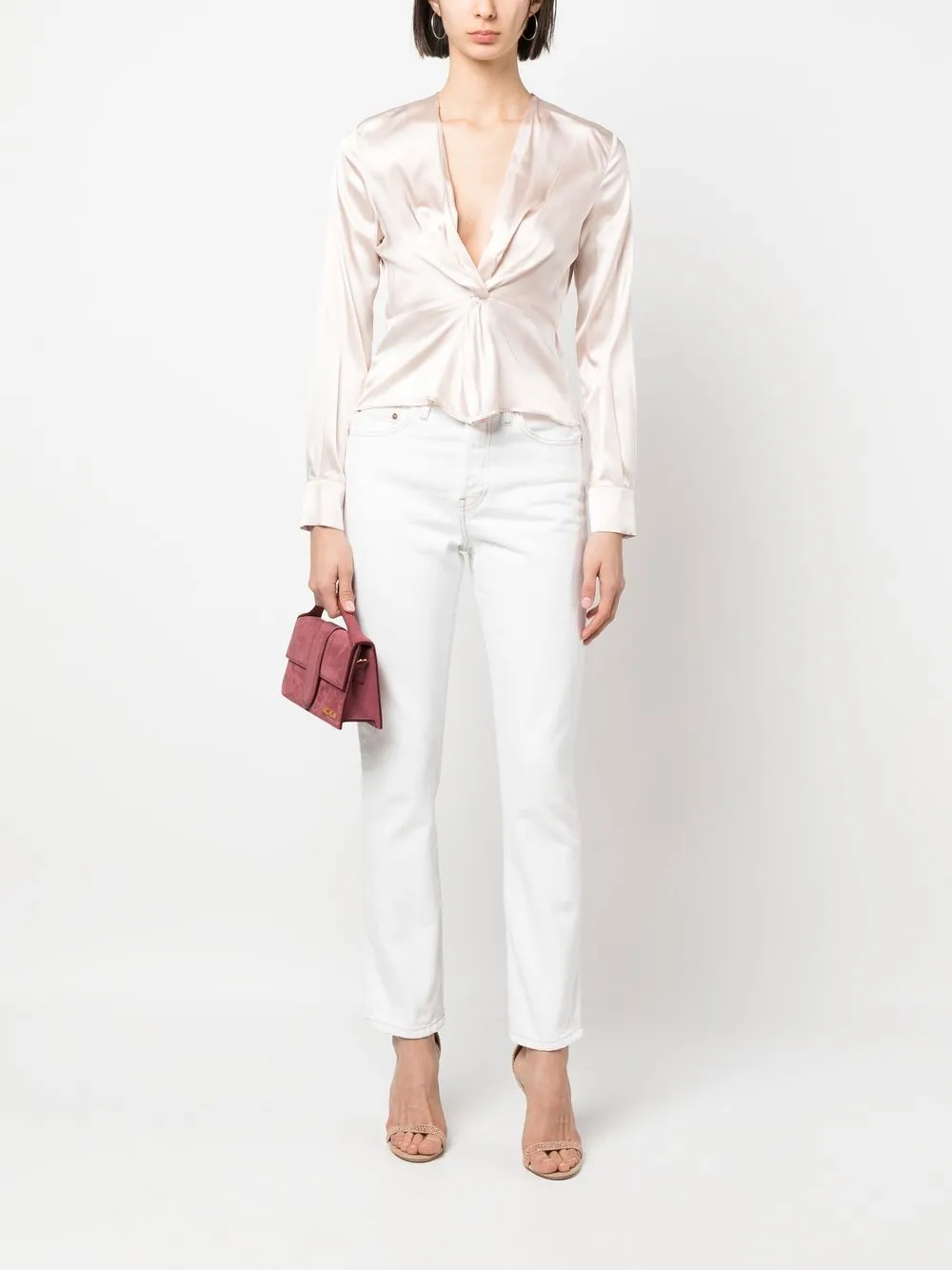 PINKO Zijden blouse - Roze